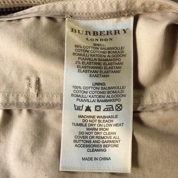 **SOLD SOLD**BURBERRY London* (8) KHAKI JACKET. - Picture 12 of 16